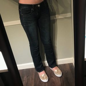 Low Rise Barely Boot Jeans